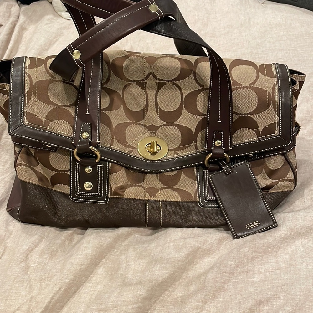 Coach duffel bag